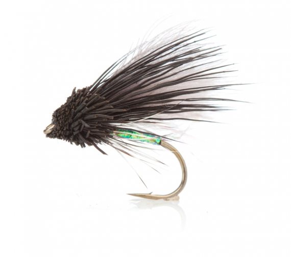 Mini Muddler Black Daiichi 1180 #12 i gruppen Fiskedrag / Flugor / Streamers hos Fishline (FL02019)