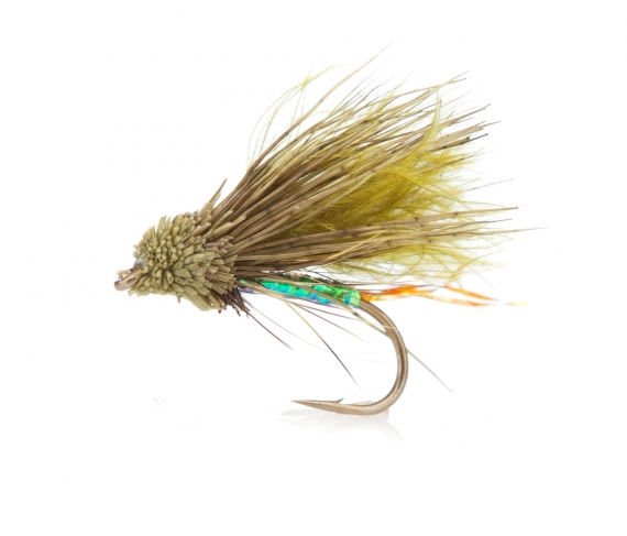 Mini Muddler Olive Daiichi i gruppen Fiskedrag / Flugor / Torrflugor hos Fishline (FL02022r)