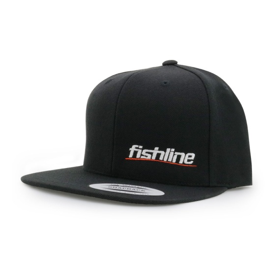 Fishline Logo Snapback Trucker Black i gruppen Kläder & Skor / Kepsar & Huvudbonader / Kepsar / Snapbackkepsar hos Fishline (FL103545674878)