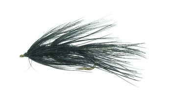 Omø Børsten Black TMC 200R #6 i gruppen Fiskedrag / Flugor / Streamers hos Fishline (FL11031)