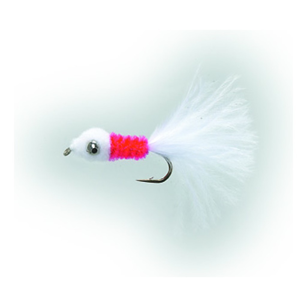 Poppy Nobbler White/Red Daiichi 1710 #8 i gruppen Fiskedrag / Flugor / Streamers hos Fishline (FL22004)