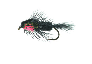 Montana Nymph Black/Red Daiichi 1710 #10 i gruppen Fiskedrag / Flugor / Nympher hos Fishline (FL22009)