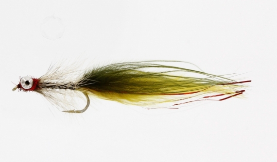 Dredger Olive/Grey i gruppen Fiskedrag / Flugor / Streamers hos Fishline (FL22040)