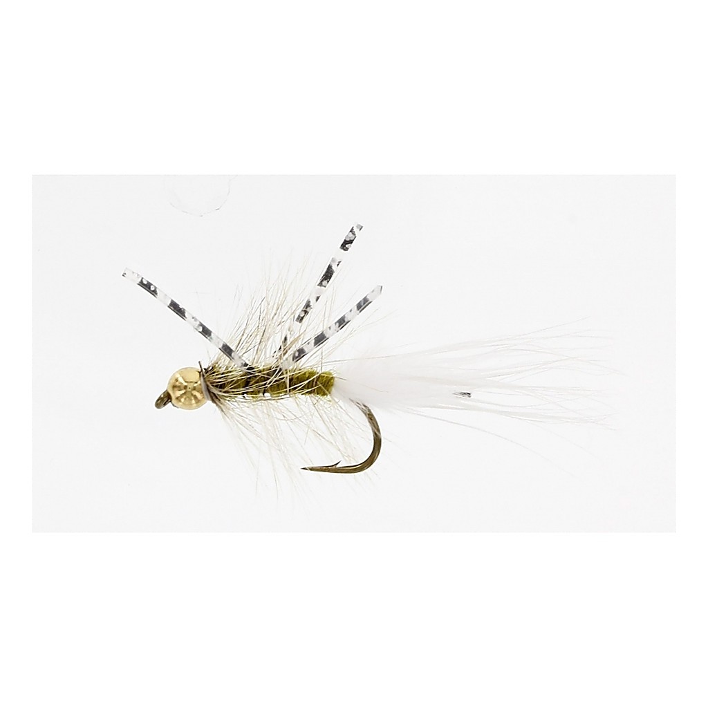 X-Fly Goldhead Olive Kamasan B170 #6 i gruppen Fiskedrag / Flugor / Streamers hos Fishline (FL22050)