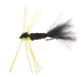 Montana Rubber leg Black/Yellow Daiichi 2421 #6 i gruppen Fiskedrag / Flugor / Nympher hos Fishline (FL24027)