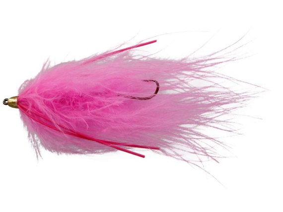 Marabou Worm Pink i gruppen Fiskedrag / Flugor / Streamers hos Fishline (FL24065r)