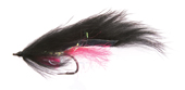 Zonker Minnow Black Daiichi 2421 #6 i gruppen Fiskedrag / Flugor / Streamers hos Fishline (FL54025)