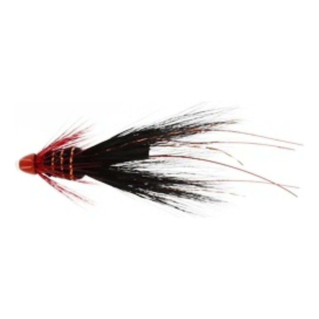 Franc N Snelda Black/Red Tube 13mm i gruppen Fiskedrag / Flugor / Tubflugor hos Fishline (FL97105)
