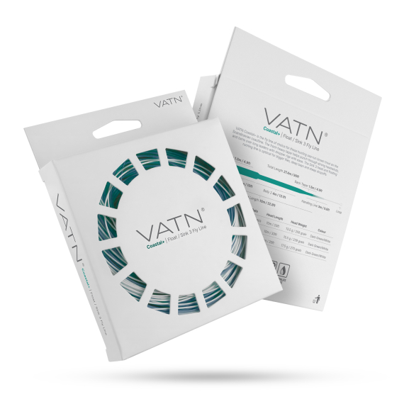 VATN Coastal+ F/S3 i gruppen Fiskelinor / Flugfiskelinor / Enhandslinor hos Fishline (FLCOASTS35PLUSr)