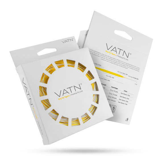 VATN Dry Fly Taper+ i gruppen Fiskelinor / Flugfiskelinor / Enhandslinor hos Fishline (FLD3FPLUSr)