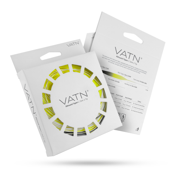 VATN Allround Taper+ Sink Tip F/S3 i gruppen Fiskelinor / Flugfiskelinor / Enhandslinor hos Fishline (FLST3WF5r)