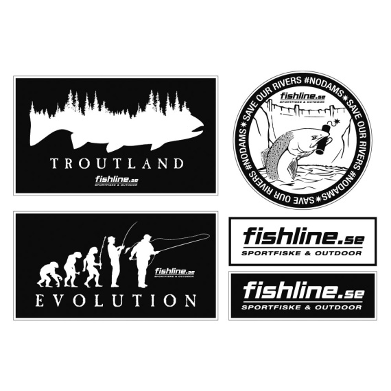 Fishline Sticker Sheet 2 i gruppen Övrigt / Klistermärken & Dekaler hos Fishline (FL_STICKERSHEET2)