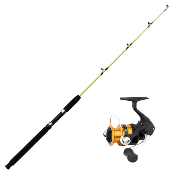 Shimano FX FC 4000/Wiggler Ismetespö Soft 118,5 cm Combo i gruppen Fiskemetoder / Vinterfiske / Isfiskeset / Ismeteset hos Fishline (FX4000FCICE-SET)