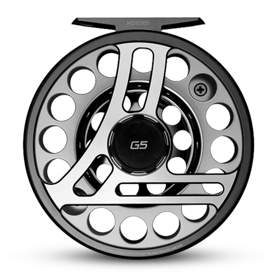 Loop Evotec G5 HD Gunmetal i gruppen Fiskerullar / Flugfiskerullar & Extraspolar / Flugrullar hos Fishline (G5M-HD8-10Lr)