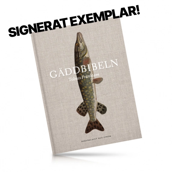 Gäddbibeln Signerad av Tobias Fränstam i gruppen Övrigt / Fiskefilm & Böcker / Fiskeböcker hos Fishline (GADDBIBELN-SIGN)