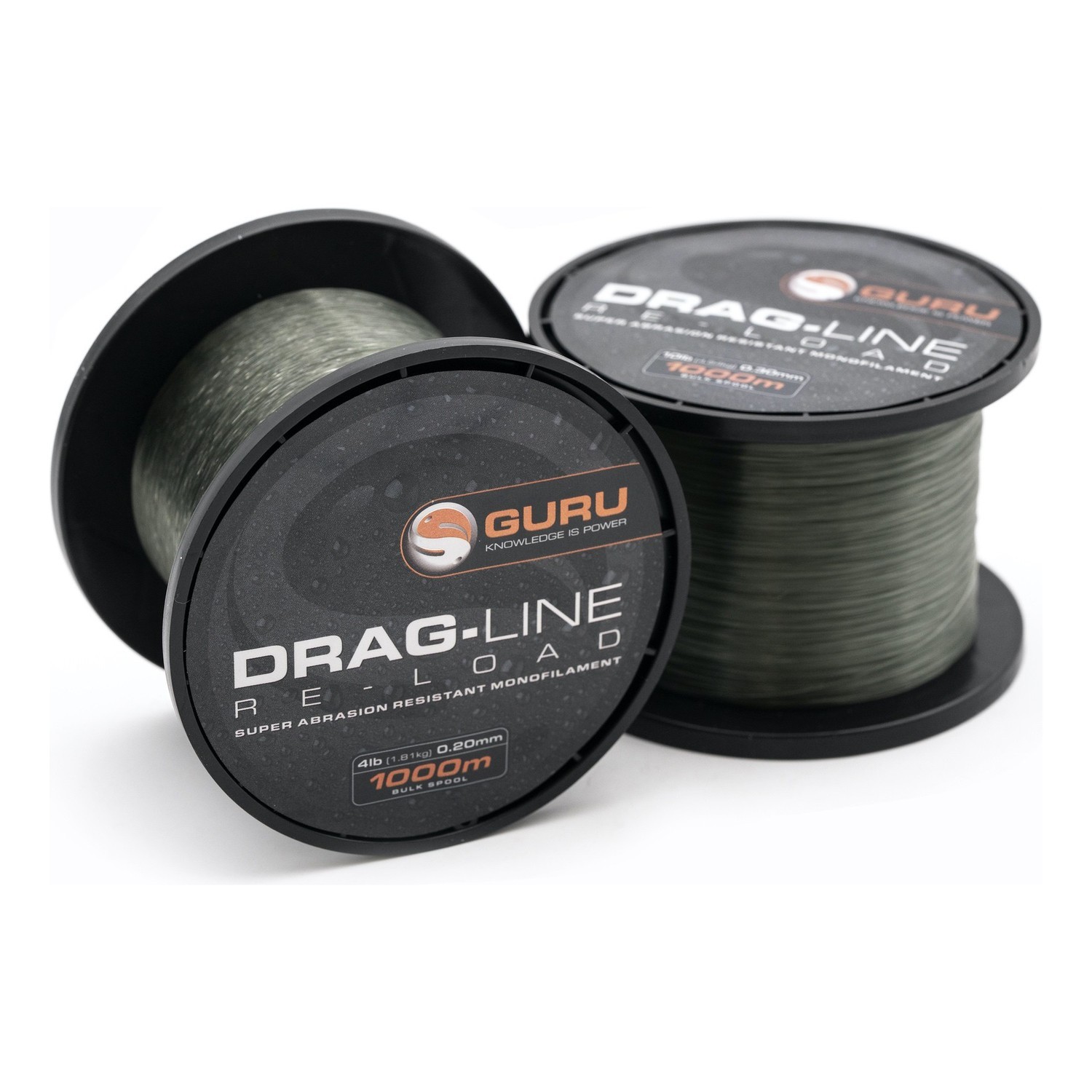 Guru Tackle Drag-Line 1000m i gruppen Fiskelinor / Nylonlinor hos Fishline (GDR4r)