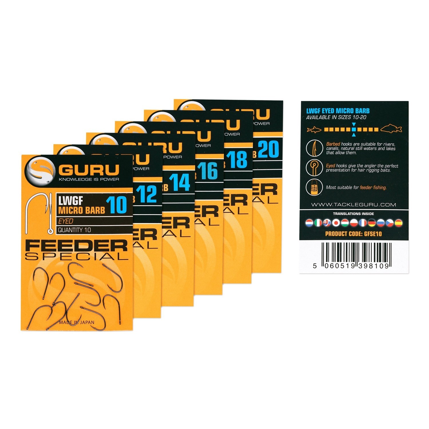 Guru Tackle LWG Feeder Special Hook i gruppen Krok & Småplock / Krok / Specimenkrok hos Fishline (GFSE10r)