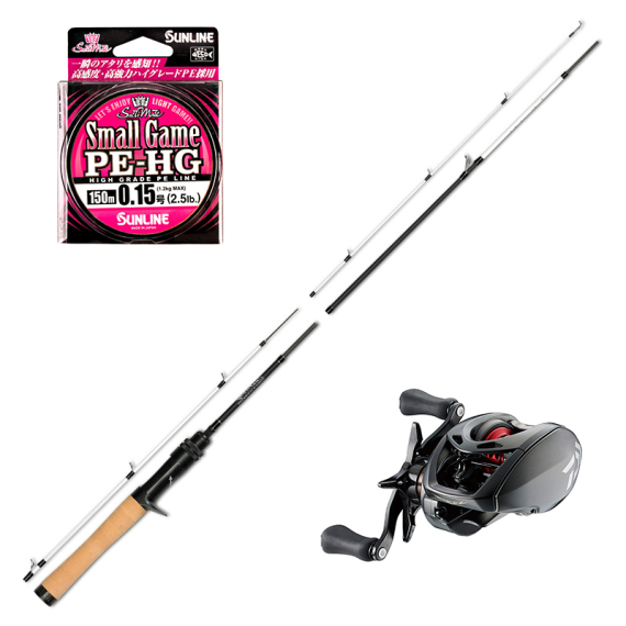 Megabass Great Hunting GHBF48-4UL Extreme Climber 488 Small Game Trout Combo i gruppen Fiskeset / Spinnfiskeset / Spinnfiskeset Abborre hos Fishline (GHSTEEZCOMBO)