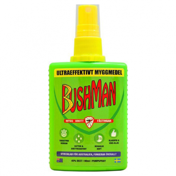 Bushman Myggmedel Spray i gruppen Outdoor / Myggmedel & Myggskydd / Myggspray hos Fishline (GNA90)