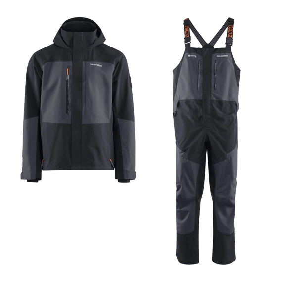 Grundéns Gore-Tex Pro Fishing Jacket & Bib Combo Obsidian i gruppen Superdeals-se / Paketpris hos Fishline (GRUNDENSGORETEXSET)