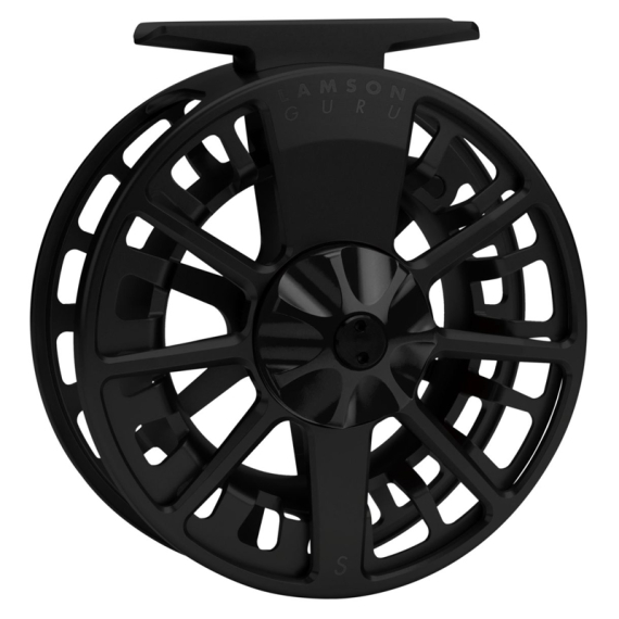 Lamson Guru S Flugrulle Blackout i gruppen Fiskerullar / Flugfiskerullar & Extraspolar / Flugrullar hos Fishline (GS-3plusREEL-BLKOUTr)