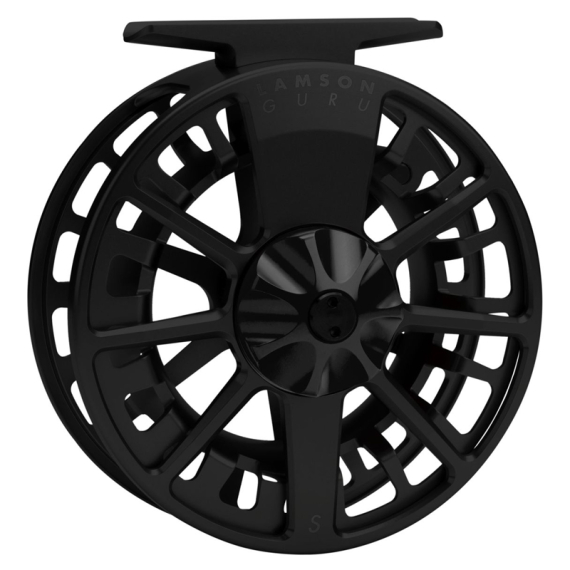 Lamson Guru S HD Flugrulle Blackout i gruppen Fiskerullar / Flugfiskerullar & Extraspolar / Flugrullar hos Fishline (GS-5plusHDREEL-BLKOUTr)