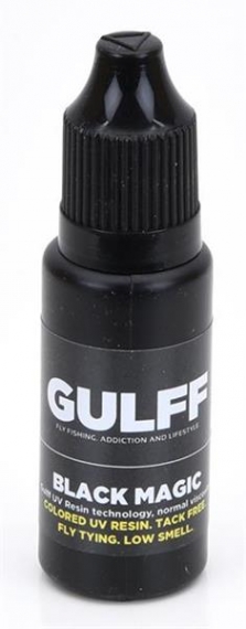 Gulff Black Magic 15ml i gruppen Verktyg & Tillbehör / Superlim & Epoxy / UV-lim hos Fishline (GU15BLK)