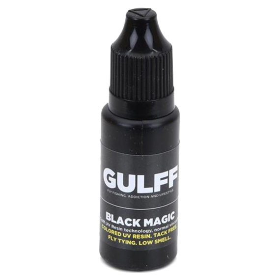 Gulff Black Magic 15ml i gruppen Verktyg & Tillbehör / Superlim & Epoxy / UV-lim hos Fishline (GU15BLK)