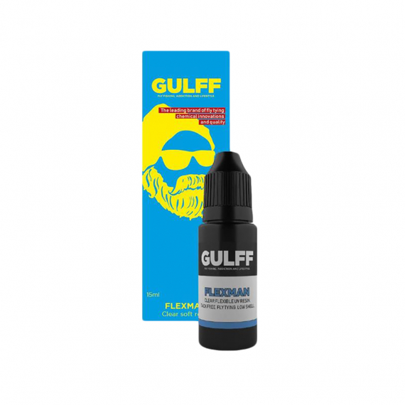 Gulff Flexman 15ml clear i gruppen Verktyg & Tillbehör / Superlim & Epoxy / UV-lim hos Fishline (GU15CX)