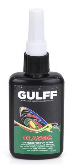 Gulff Classic 50ml Clear i gruppen Verktyg & Tillbehör / Superlim & Epoxy / UV-lim hos Fishline (GU50C)