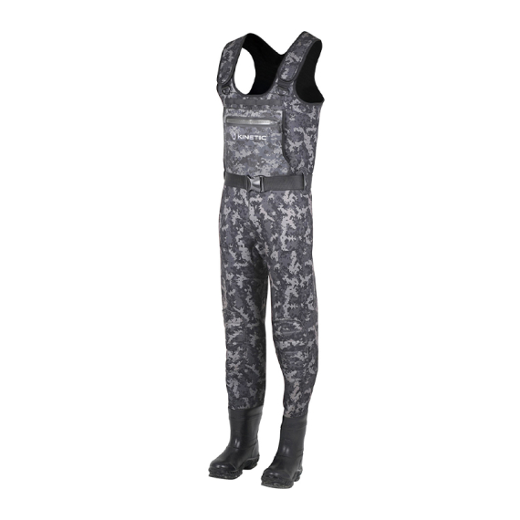Kinetic Neorush Bootfoot Felt Grey Camo i gruppen Kläder & Skor / Kläder / Byxor / Vadarbyxor hos Fishline (H163-808-4041Fr)