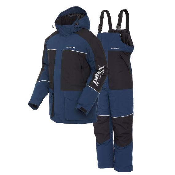 Kinetic X-Treme Winter Suit Black/Navy i gruppen Kläder & Skor / Kläder / Klädset & Fiskeställ hos Fishline (H212-658-Lr)