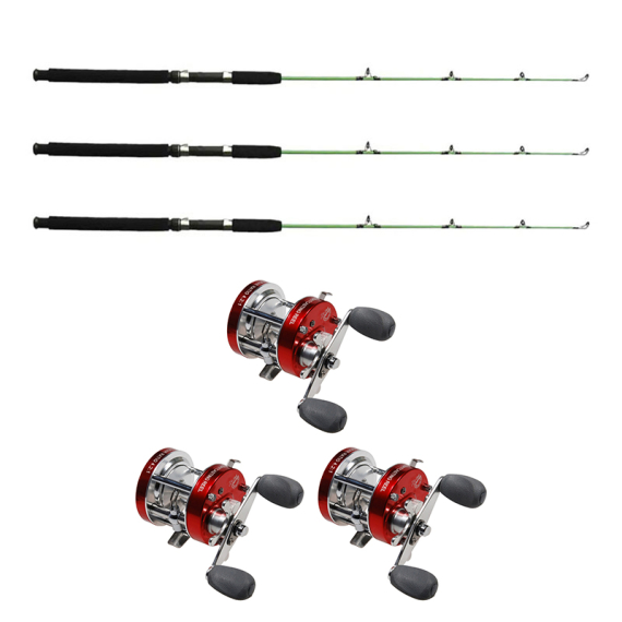 Wiggler Ismeteset Medium/Vänster 3-Pack i gruppen Fiskemetoder / Vinterfiske / Isfiskeset / Ismeteset hos Fishline (H40LMEDIUMSET3PCS)