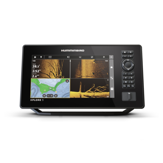 Humminbird XPLORE 9 CMSI+ Inkl. Givare i gruppen Marinelektronik & Båt / Ekolod & Plotter / Komboenhet Ekolod & Plotter hos Fishline (H412000-1M)