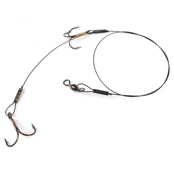 Darts Wire Med Trekrok/SP-40lb i gruppen Krok & Småplock / Färdiga Riggar / Färdiga Predatortackel hos Fishline (H590-40)