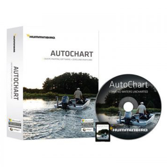 Humminbird Autochart i gruppen Marinelektronik & Båt / Sjökort & Kartor hos Fishline (H600031-1M)