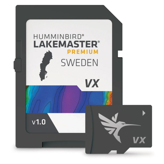 Humminbird Lakemaster VX Premium Sweden i gruppen Marinelektronik & Båt / Sjökort & Kartor hos Fishline (H602022-1)