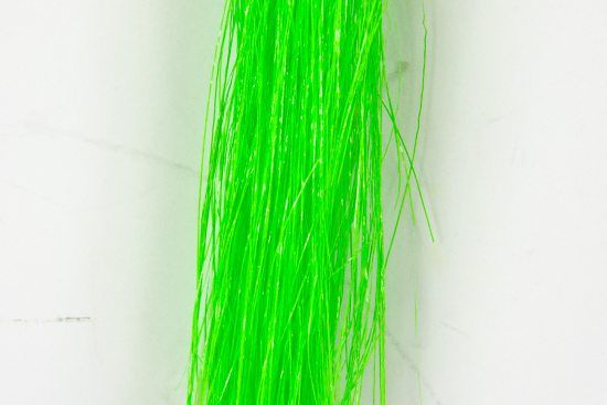 Fluo Neon Flashabou - Chartreuse i gruppen Krok & Småplock / Flugbindning / Flugbindningsmaterial / Flash & Syntetvingar hos Fishline (H6982)