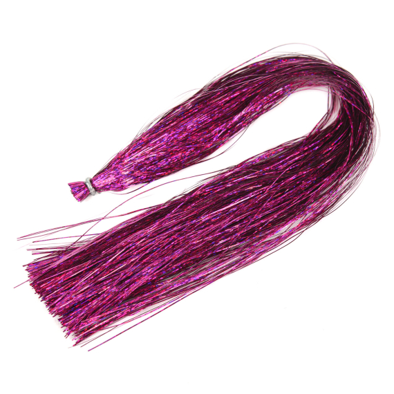 Flashabou - holografisk fuchsia i gruppen Krok & Småplock / Flugbindning / Flugbindningsmaterial / Flash & Syntetvingar hos Fishline (H6995)