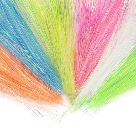 Pearl-A-Glow flashabou i gruppen Krok & Småplock / Flugbindning / Flugbindningsmaterial / Flash & Syntetvingar hos Fishline (H7150r)