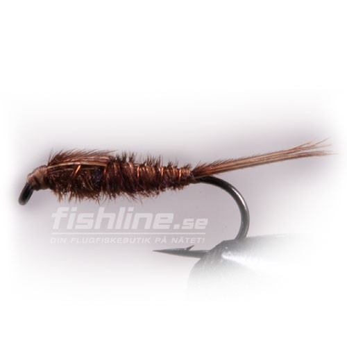 Pheasant Tail size 14 i gruppen Fiskedrag / Flugor / Nympher hos Fishline (HF0061-14)