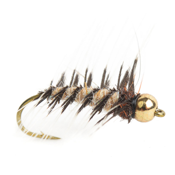 Goldhead Superpuppa Tan # 12 i gruppen Fiskedrag / Flugor / Nymfer hos Fishline (HF0077-12)