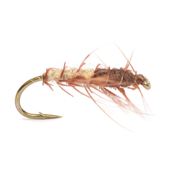 Superpuppa Cream/Brun size 12 i gruppen Fiskedrag / Flugor / Torrflugor hos Fishline (HF0142-12)