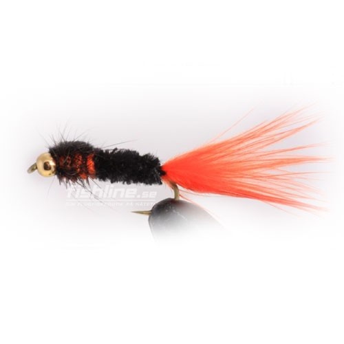 GH Montana Streamer svart/orange size 8 i gruppen Fiskedrag / Flugor / Streamers hos Fishline (HF0192-8)