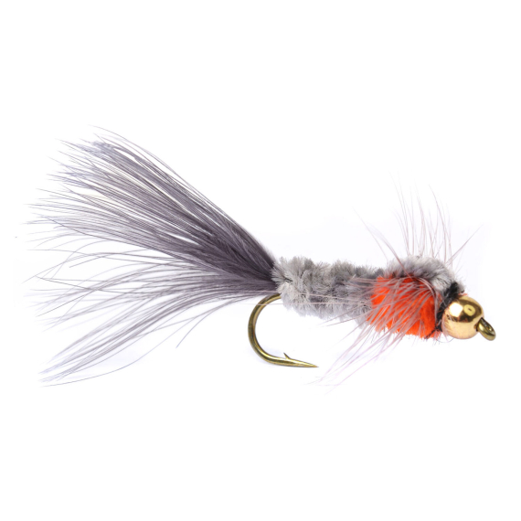 GH Montana Gr /Orange streamer size 8 i gruppen Fiskedrag / Flugor / Streamers hos Fishline (HF0193-8)