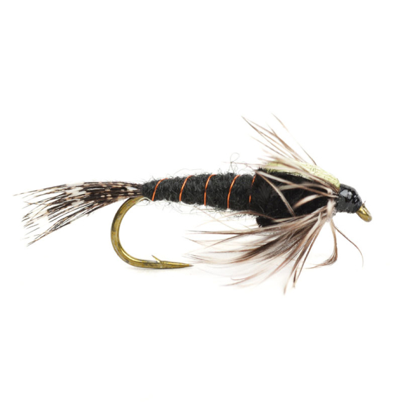 Black Martinez Streamer size 10 i gruppen Fiskedrag / Flugor / Nymfer hos Fishline (HF1030-10)