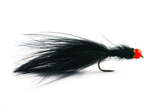 Marabou Streamer Black OH # 8 i gruppen Fiskedrag / Flugor / Streamers hos Fishline (HF1242-8)