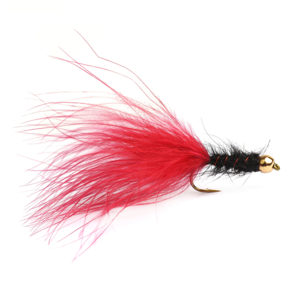 Marabou Streamer Red/Black # 8 i gruppen Fiskedrag / Flugor / Streamers hos Fishline (HF1243-8)
