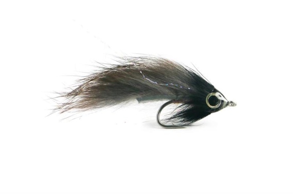 Zonker Black/Grey # 4 i gruppen Fiskedrag / Flugor / Streamers hos Fishline (HF1422-4)