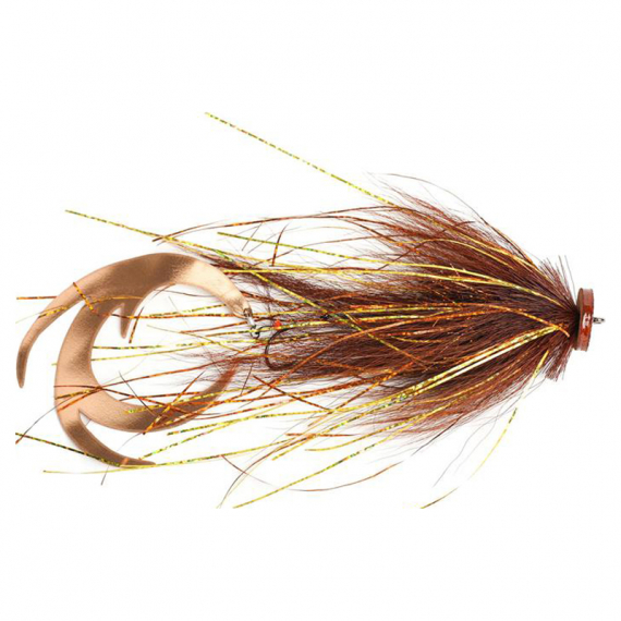 Bauer Waterpushing Pikefly - #1 Brown i gruppen Fiskedrag / Flugor / Gäddflugor hos Fishline (HF1620)